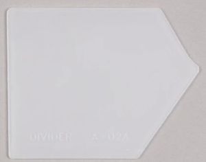 Slatpanel: Storbox - Divider A Clear