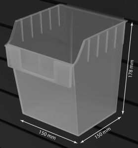 Slatpanel: Storbox 030 - "Cube" Clear
