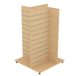 RMS Slatpanel 4-way gondola - 800mmW - w/castors