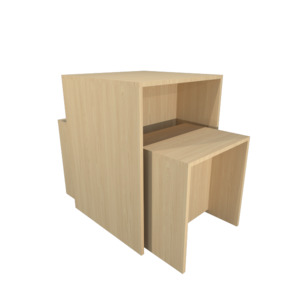 RMS Nest of tables (set of three)