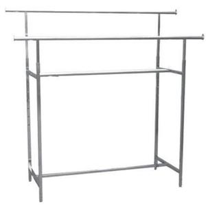 Clothing Racks: RMS Double fixed rail garment rack