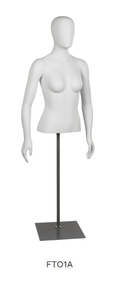 Mannequins: RMS Female Torso FT01A - with Head & Arms