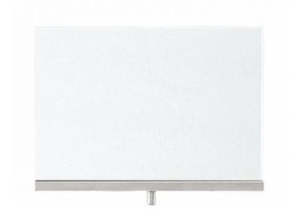 Ticketing Signage: Ticket frame A4 w/acrylic holder - landscape - chrome