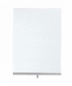 Ticket frame A4 w/acrylic holder - portrait - chrome