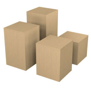 Best Sellers: RMS Box plinth display (set of 4)