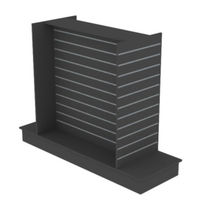 Best Sellers: RMS Slatpanel "HD" gondola w/plinth ends 1800mmL