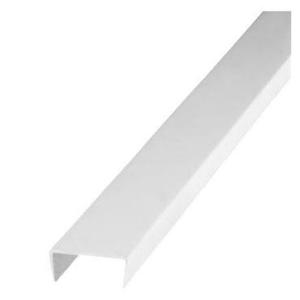 Slatpanel Accessories: RMS Slatpanel aluminium 'U' capping / mill finish - all 4 edges
