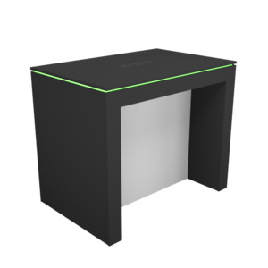 Display table with rgb led lighting_1200mm w/plain back