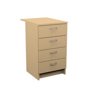 RMS Standard budget service counter - (accessibility 4 drawer unit)