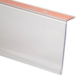 RMS Clear angle data strip (1200mm x 26mm) w/adhesive backing