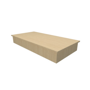 RMS Wall plinth base unit (1200mmL x 500mmD x 168mmH)