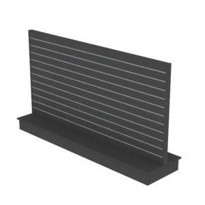 H Gondola Heavy Duty: RMS Slatpanel HD standard gondola 2400mmL