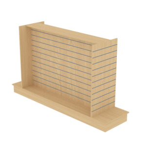 RMS Slatpanel "HD" gondola 2400mmL w/plinth ends