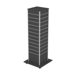 RMS Slatpanel small tower gondola on base w/castors