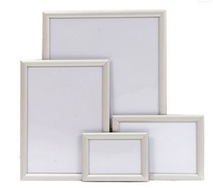 A4 Premium snap frame - standard profile 25mm - silver