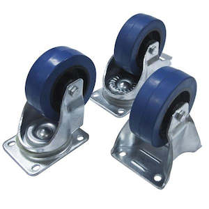 Castors: Penn Elcom - W9004-V6 - 100mm Castor - Fixed