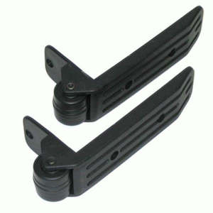 Penn Elcom - A5251 - 40mm Surfacemount Castor With Skid