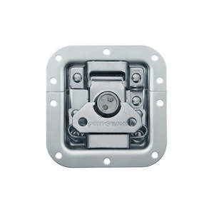 Latches: Penn Elcom - L905/928PBZ - Medium Butterfly Latch in Plain Dish - Padlockable