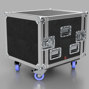 19 Racks: Livesound - LS08U/R8800 - 8U Shockmount Frame Rack