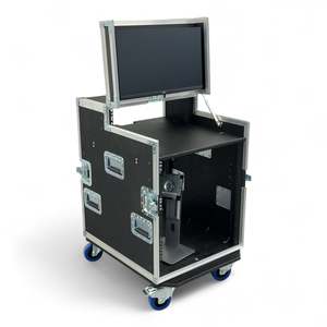 Production Cases: Livesound - LS19WS12 - 19" 12U Work Station Rack.