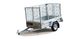 Trailer 8x5 Caged Tilting Deck & 900mmH Cage with Jockey Wheel