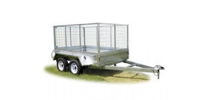 Products: Trailer 8x5 Caged Tandem Axle & 900mmH Cage