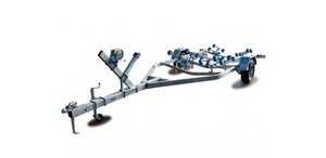 Products: 5m Boat Trailer Single Axle 15' - 17' Ft