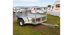 Farm Trailer ATV All Terrain Stock 6x4 Caged