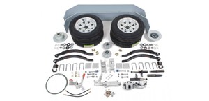 Products: 2400kg Braked Tandem Axle 4 Wheel Trailer Set ALKO Trailers, Parts & Kitsets