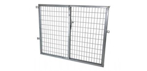 5ft Sliding Trailer Gate Galvanised Steel Stock Crate Rear Door
