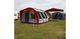 Teardrop Caravan Side Awning Room / Tent - Wine Colour