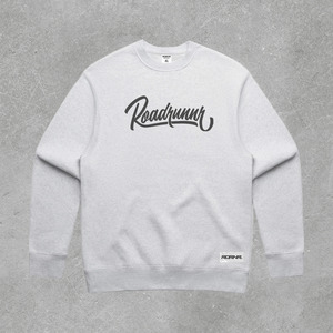 Embroidered Script Logo Crew