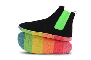 Frontpage: PaperKrane Adult Boots - Skittle Neon