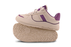 PaperKrane Adult Sneakers - Plum Retro Lows - Vegan