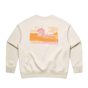 Womens Tees: Wanaka Tree Heavy Crew Womens