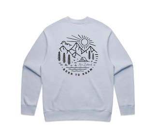 Mens Crews: Born to Roam Crew (Summer '24 design)