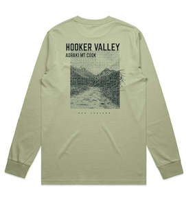 Mens Long Sleeve Tees: Hooker Valley Long Sleeve