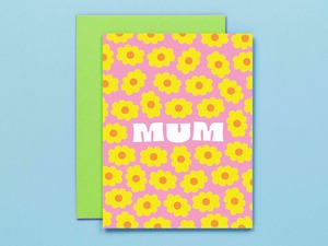 Mum Blooms | Mother's Day Card