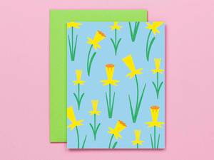 Cards: On Daffodil Pond | Card