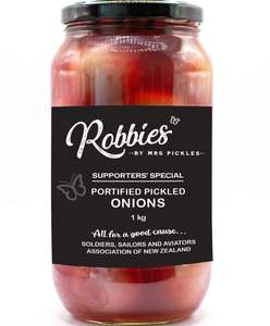Frontpage: Portified Pickled Onion 1 kg *Supporters Special* All for a good cause