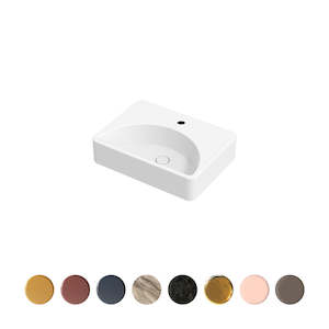 LUNARIS 61 WALL/VESSEL BASIN 610X450X140MM 1TH NOF