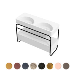 LUNARIS 121 BASIN STAND 1 DRAWER 1200X450X750MM