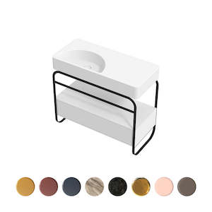 LUNARIS 101 BASIN STAND 1 DRAWER 1000X450X750MM