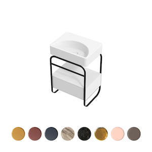 Basins: LUNARIS 61 BASIN STAND 1 DRAWER 600X450X750MM