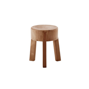 Vanities Furniture: SIKA RODGER STOOL 400X400X450 TEAK