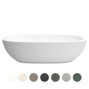 Baths: SUBLIME FREESTANDING BATH 1700X850X480MM