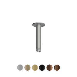 Showers: HELM CEILING MOUNTED SHOWER ARM 100MM