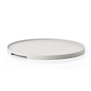 ZONE TRAY - ROUND WARM GREY
