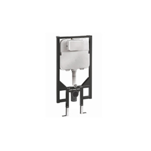 FRONT FLUSH MECHANICAL INWALL CISTERN WITH METAL FRAME