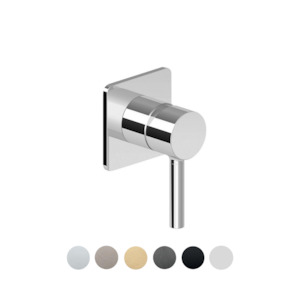 PAN SHOWER MIXER SQUARE PLATE